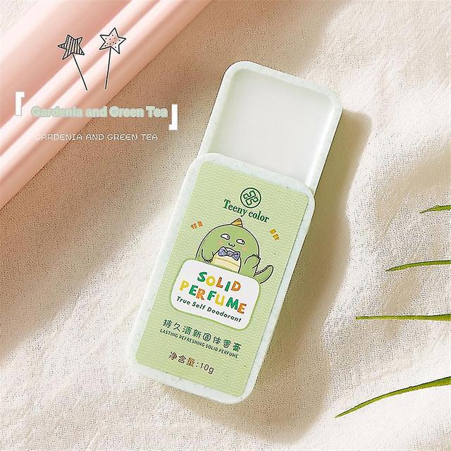 Flower Fragrances Peach Solid Perfumes Balm Women Men Mini Portable Mild Lasting color04 on Productcaster.