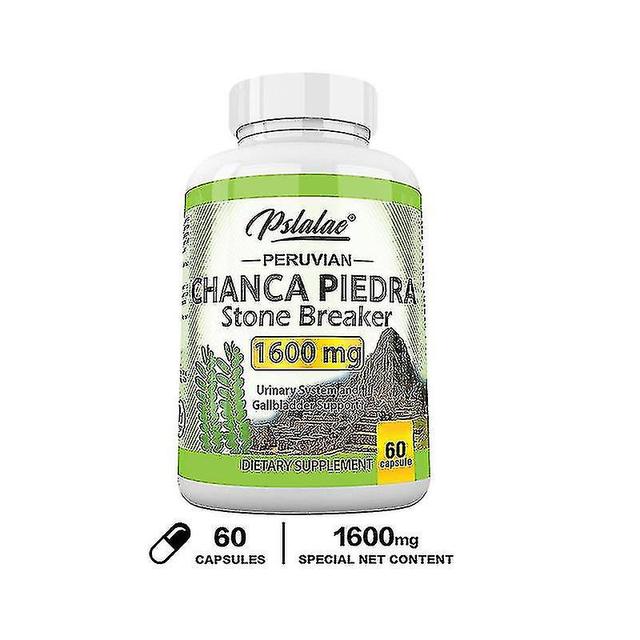 Premium Chanca Piedra 1600 Mg - Kidney Stone Gallbladder Support Peru Chanca Piedra Made In The Usa For Kidney Support 60 Capsules on Productcaster.