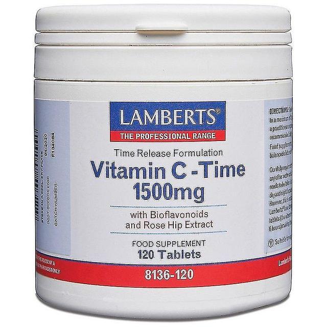 Cdd Time Release Vitamin C 1500mg Tablets 120 (8136-120) on Productcaster.