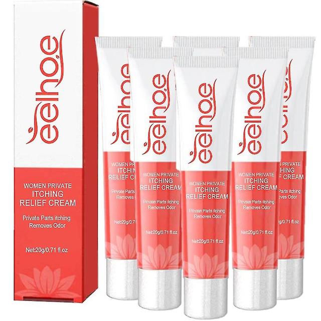 EELHOE women's body care cream relieves body itching and discomfort, is gentle and non-irritating, cleans odor care and vitamin supplements 6PCS on Productcaster.