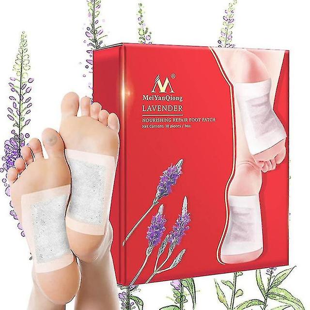 Detox Foot Care Foot Pads Lavender Extract Foot Patches For Better Sleep Keeping Weight Reducing on Productcaster.