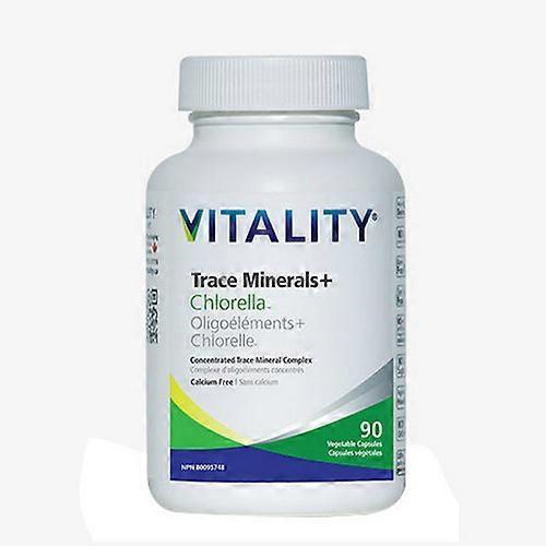 Vitality VITALITY Oligoelementos + Chlorella, 90 VegCaps (Paquete de 1) on Productcaster.