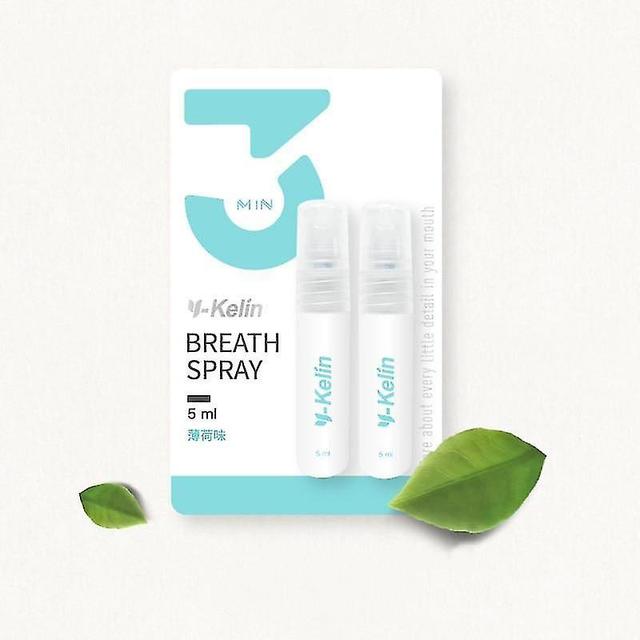 Hggqvvs Mouth Spray Oral Herbal Edible Remove Bad Smell Smoke Breath With 2-flavors Mint flavor on Productcaster.