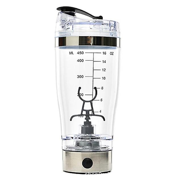 Electric Protein Shaker, 600ml Rechargeable Sports Supplement Shaker (1pcs-transparent) Yaju on Productcaster.