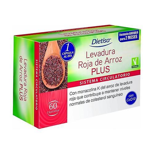 Dietisa red yeast rice plus 60 capsules on Productcaster.