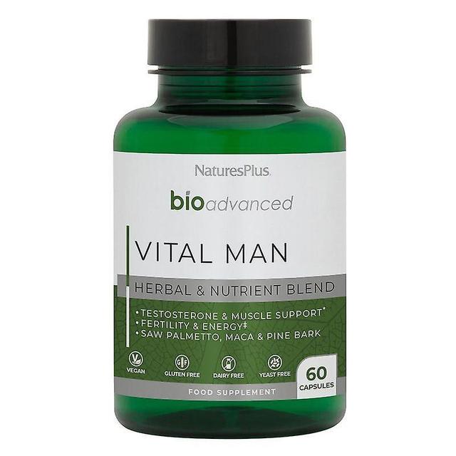 Nature's Plus BioAdvanced Vital Man Caps 60 (8055) on Productcaster.