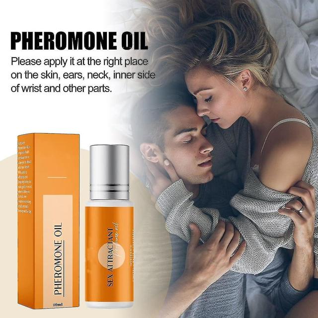 Feromoon Parfum, Roll-on Feromoon Doordrenkt Olie Parfum Keulen, Lure Parfum Blijvend Voor Vrouwen Mannen, 10ml 2pcs - 10ml on Productcaster.