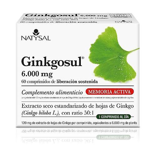 Natysal Ginkgosul 60 tablets on Productcaster.