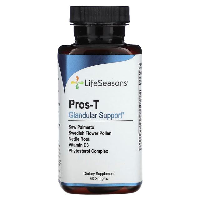 LifeSeasons, Pros-T, Glandular Support, 60 Softgels on Productcaster.