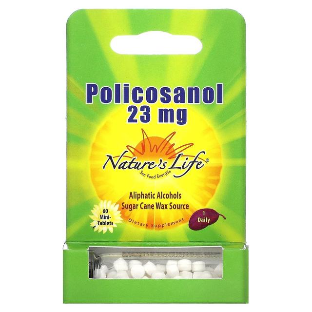 Nature's Life Naturens liv, Policosanol, 23 mg, 60 Minitabletter on Productcaster.