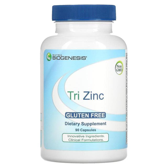 Nutra BioGenesis, Tri Zinc, 90 Capsules on Productcaster.