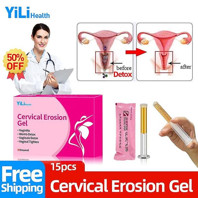 Coscelia Cervical Erosion Vaginal Tightening Gel Vaginale Stoombad Womb Detox Medical Gynecology Vaginitis Treatment Anti Itching Care 15pcs(withou... on Productcaster.