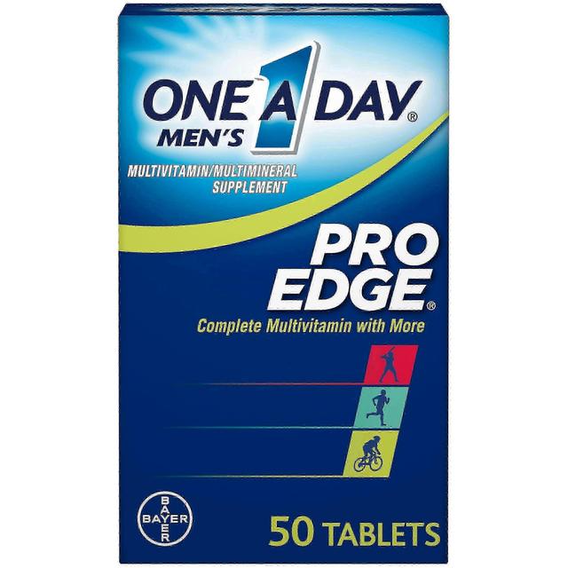 One A Day Een per dag mannen pro edge multivitamine, tabletten, 50 ea on Productcaster.