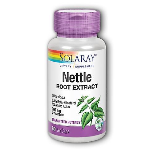 Solaray Nettle Root Extract,300 mg,60 Caps (Pack of 1) on Productcaster.