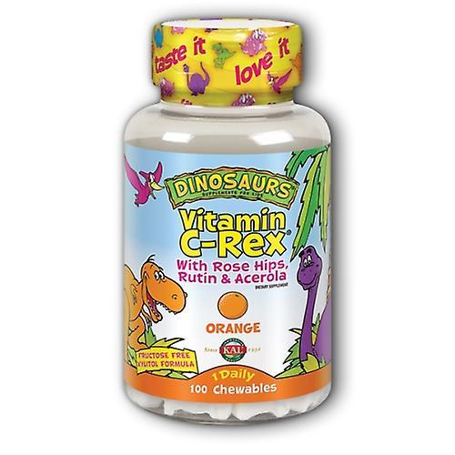 Kal Vitamin C-Rex, Orange 100 Kausnacks (1er-Packung) on Productcaster.