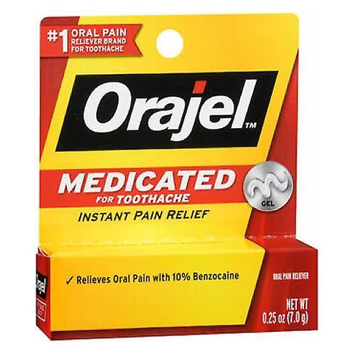 Arm & Hammer Orajel Regular Strength Toothache Pain Relief Gel, Cuenta de 1 (Paquete de 1) on Productcaster.