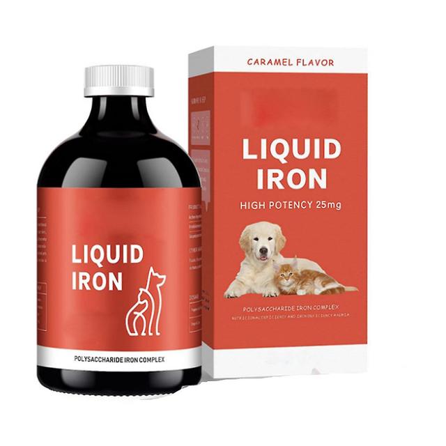 60ml Liquid Iron Supplement For Anemic Pets - Polysaccharide Iron Complex Formulated To Support Blood Health And Malnutrition - Highly Effective, Fast on Productcaster.