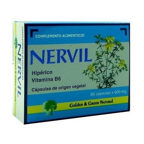 Golden Green Nervil 60 capsules of 600mg on Productcaster.