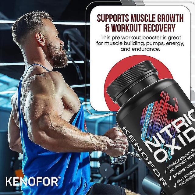 Vorallme Supplément d’oxyde nitrique puissant - Premium Muscle Support L’oxyde nitrique augmente la force et l’entraînement énergétique plus fort 1... on Productcaster.