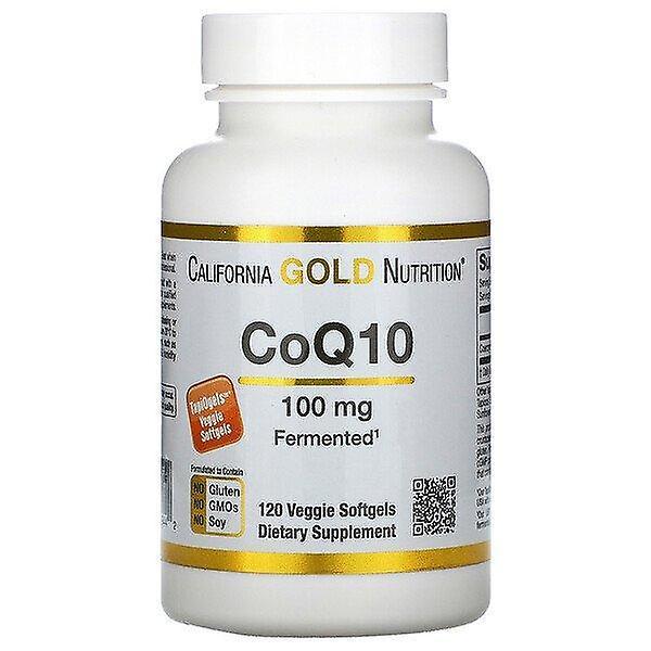 California Gold Nutrition, CoQ10, 100 mg, 120 vegetarische Softgels on Productcaster.