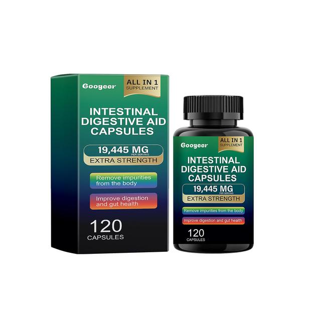 Mamusk Intestinale spijsverteringshulpcapsules voor verlichting van een opgeblazen gevoel, gas, lactose-intolerantie, spijsvertering 120 capsules 2... on Productcaster.