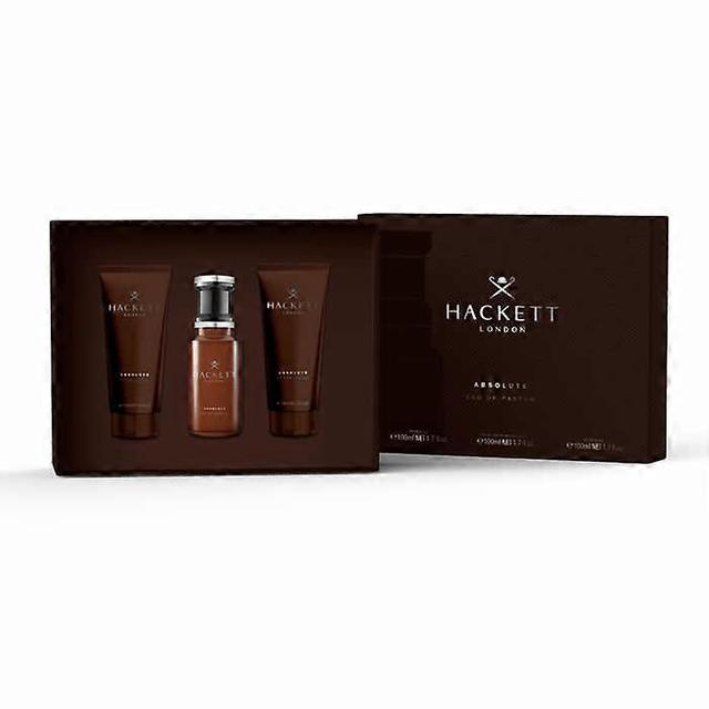 Hackett absolute eau de perfume spray 100ml set 3 pieces on Productcaster.