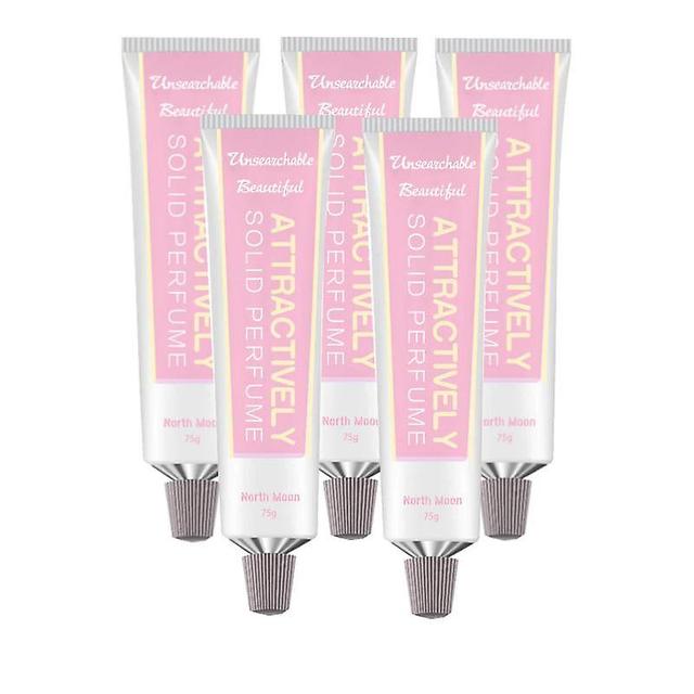 Szasdz Mystikk Belle Pheromone Solid Parfyme, bærbar Pocket Langvarig Balm Parfyme 5pcs on Productcaster.