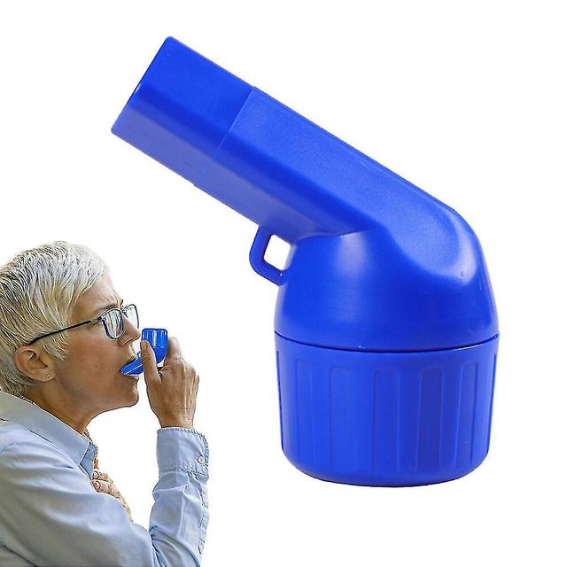 Novo Lung Trainer Dispositivo Breathing Exerciser Remoção de muco Auxílio à recuperação de saúde on Productcaster.