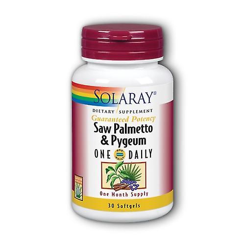 Solaray Saw Palmetto and Pygeum, 30 Softgels (Pack of 4) on Productcaster.