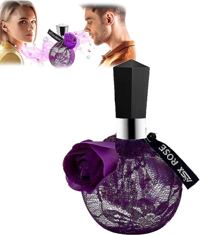 França Golden Lure Lace Women Perfume, Golden Lure Colônia Golden Lure Pheromone Perfume Spray Compatível com Mulheres Para Atrair Homens Roxo on Productcaster.