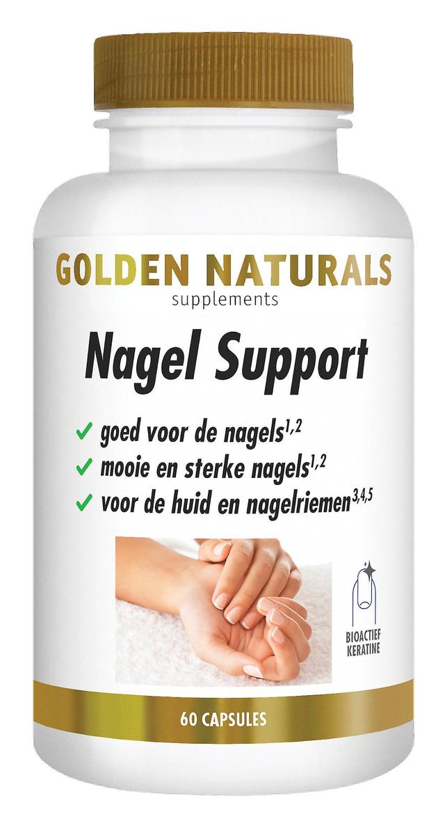 Golden Naturals Supporto per unghie (60 capsule vegetali) on Productcaster.