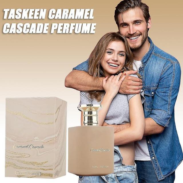 2pcs Caramel Taskeen Marina Perfume For Women 50ml/1.7fl.oz Eau De Parfume -GSL on Productcaster.