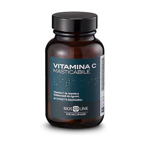 BiosLine Principium Vitamin C chewable 60 chewable tablets on Productcaster.