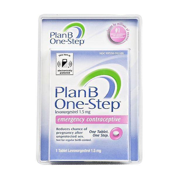 Plan b one-step emergency contraceptive 1 tablet,1.5 mg on Productcaster.