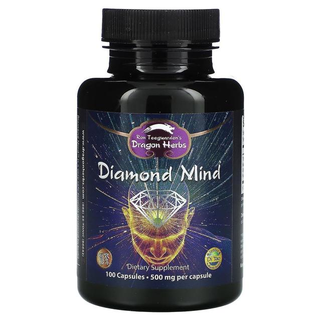 Dragon Herbs ( Ron Teeguarden Ervas do Dragão ( Ron Teeguarden ), Diamond Mind, 500 mg, 100 Cápsulas on Productcaster.