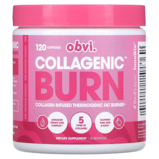 Obvi, Collagenic Burn, 120 Capsules on Productcaster.