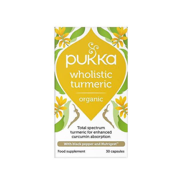 Pukka herbs wholistic turmeric organic 30's on Productcaster.