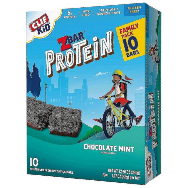 Clif Bar Clif kid zbar Protein Schokolade Minze Snack Energieriegel, 10 ea on Productcaster.