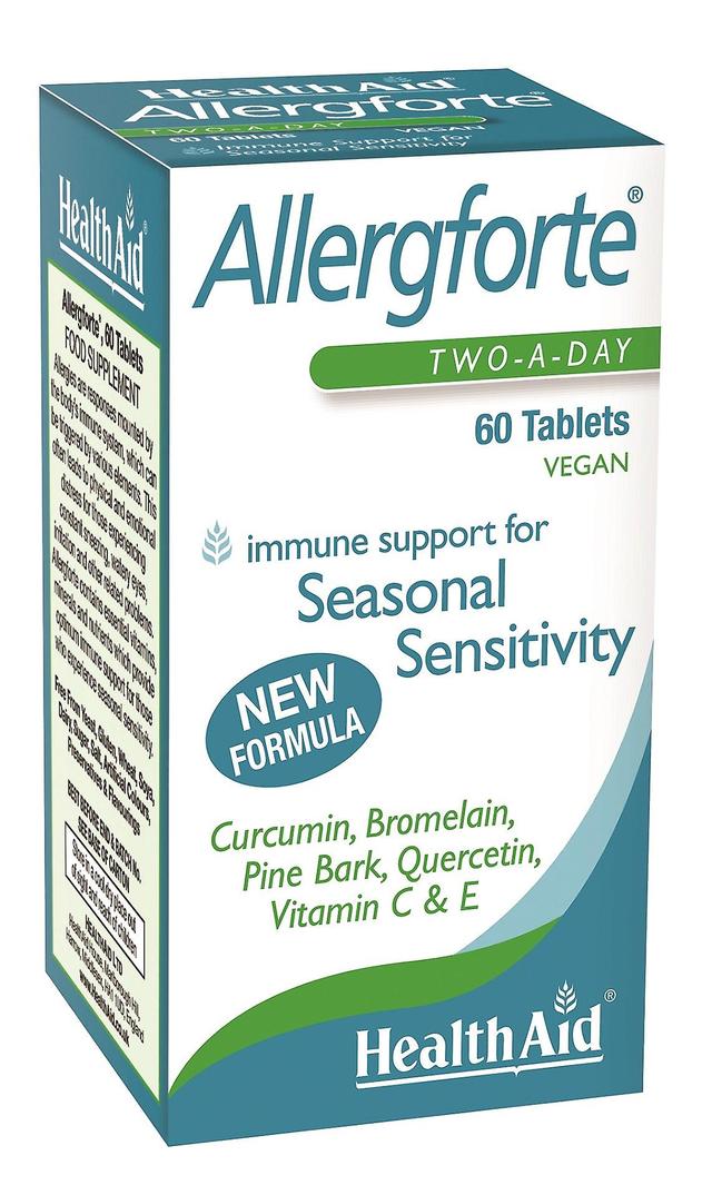 Health aid allergforte two a day 60's on Productcaster.