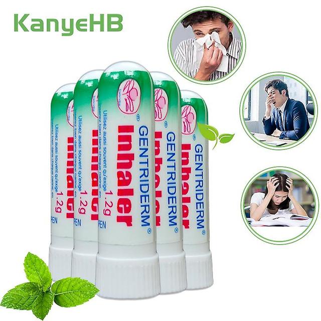 Ronaldo 5pcs Nasal Essential Oils Rhinitis Mint Cream Refresh Nose Cold Cool Chinese Natural Herbal Ointment on Productcaster.