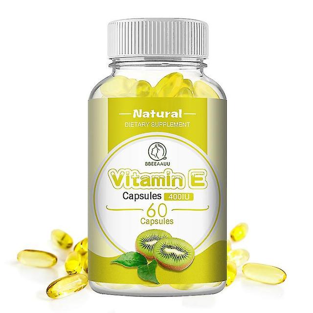 Guoguo Edible Vitamin E Capsules Improve Skin Ph Whitening Anti-aging Support Eyes &skin Health Immune Support For Kids &adult 60pcs on Productcaster.