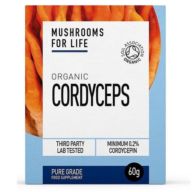 Mushrooms4Life Mushrooms for Life Organic Cordyceps Powder 60g (MFL203) on Productcaster.