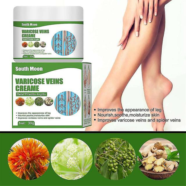 2pcs Leg Varicose Vein Cream, Eliminate Spider Veins, Pain Relief on Productcaster.