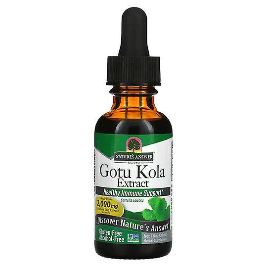 Nature's Answer Nature’s answer - gotu-kola herb alcohol free extract, 1 oz on Productcaster.