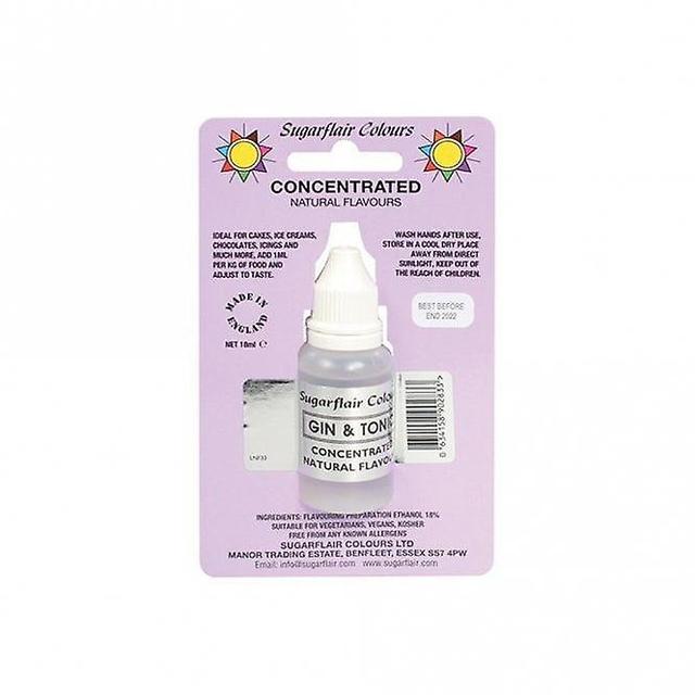 Sugarflair Concentrated Natural Food Flavours 18ml - Gin & Tonic on Productcaster.