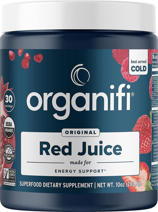 Organifi red juice - organic superfood powder for energy support - 30-day supply on Productcaster.