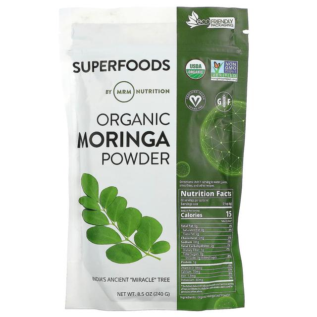 MRM Nutrition, Organic Moringa Powder, 8.5 oz (240 g) on Productcaster.