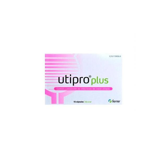 Ferrer utipro plus 15 cápsulas on Productcaster.