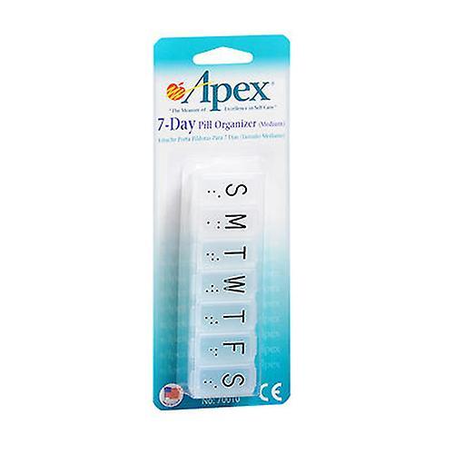 Carex Apex 7-Day Pill Organizer, Medium 1 each (Pack of 1) on Productcaster.