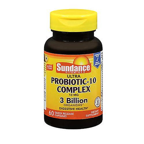 Sundance Ultra Probiotic-10 Complex Kapsułki o szybkim uwalnianiu, 60 kapsułek (opakowanie 1 szt.) on Productcaster.